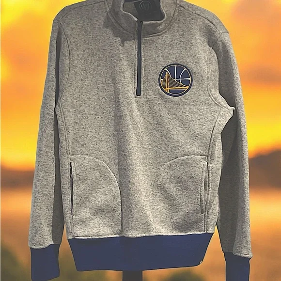 Golden State Warriors 47 Brand Men’s Pullover Sweater Size M. - Picture 3 of 6